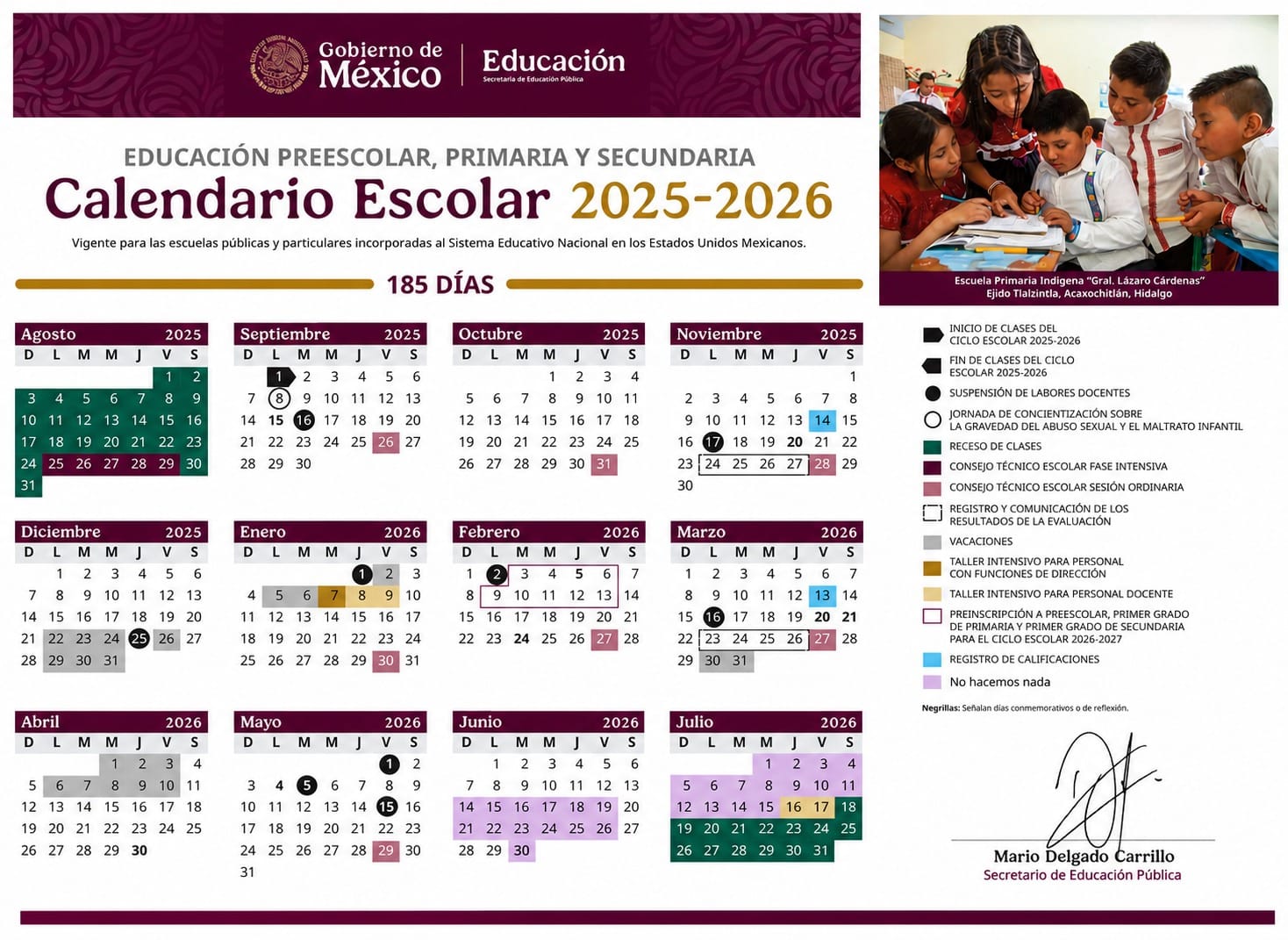 SEP se retracta, no habrá modificación a calendario escolar