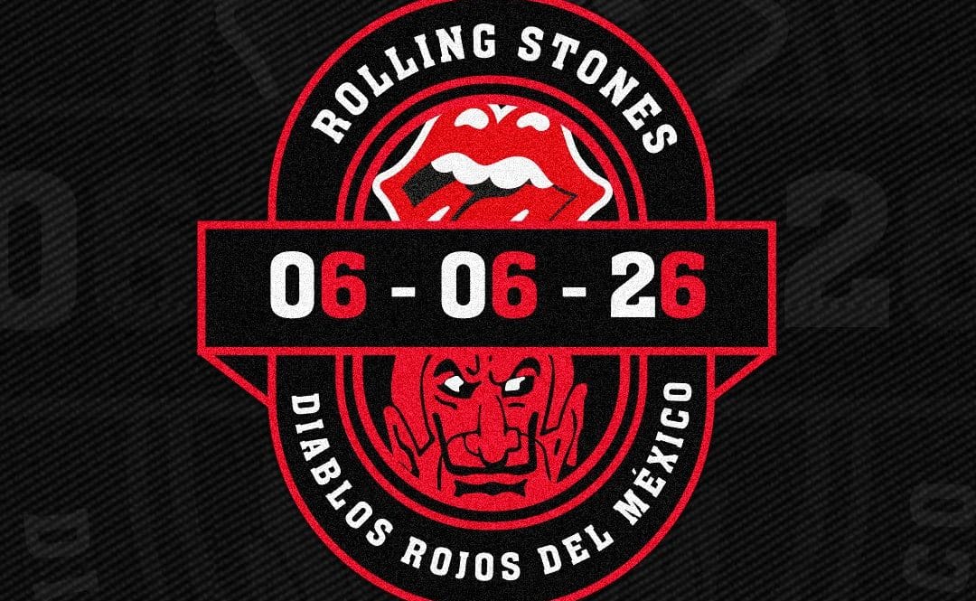 Diablos del México ft Rolling Stones en un jersey especial