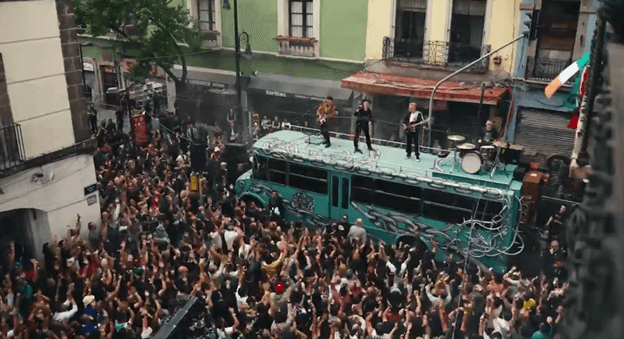U2 graba ‘Street of Dream’ en CDMX