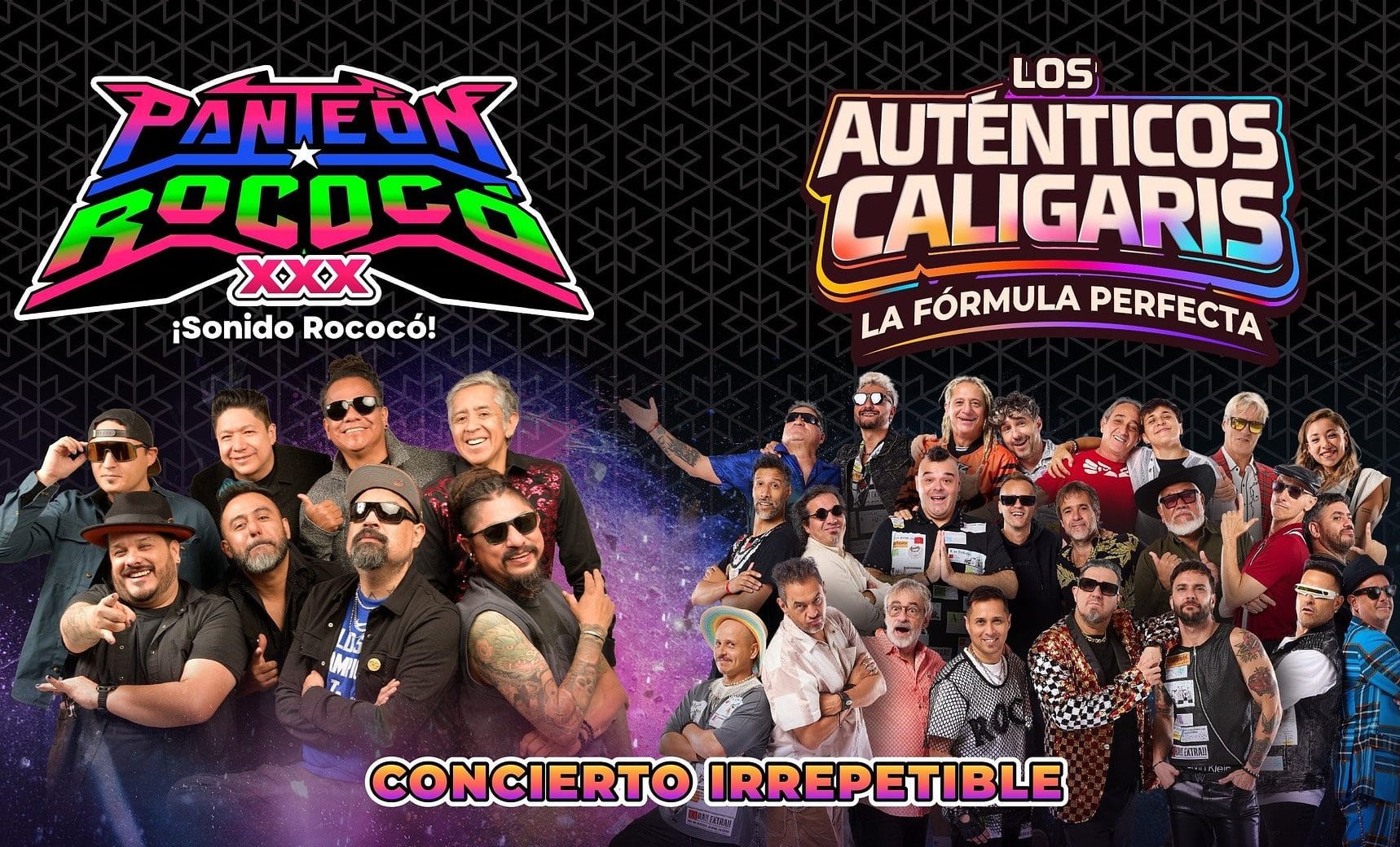 Panteón Rococó y Los Auténticos Caligaris arman fiesta en Guadalajara