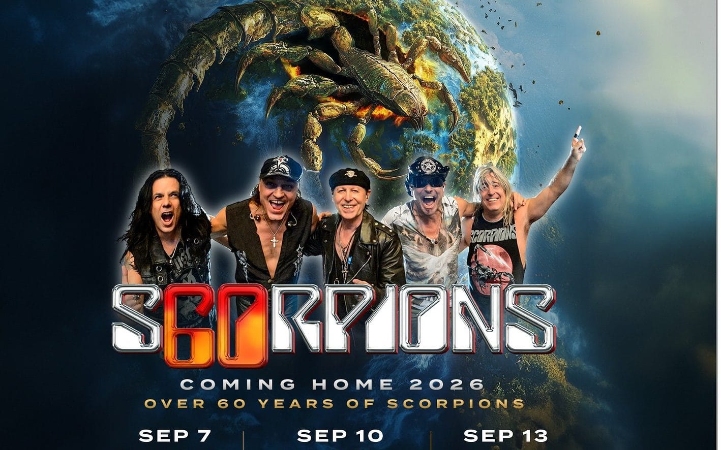 Scorpions vuelve a México con tres conciertos