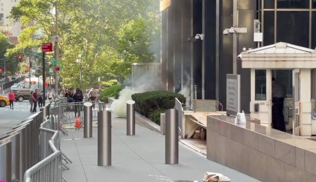 Se registra explosión en edificio federal de NYC